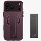 Uniq Heldro Air Magclick Charging dėklas iPhone 18 Pro Max / 17 Pro Max - bordo -- iPhone 18 Pro Max / iPhone 17 Pro Max
