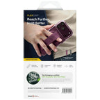 Uniq Heldro Air Magclick Charging dėklas iPhone 18 Pro Max / 17 Pro Max - bordo -- iPhone 18 Pro Max / iPhone 17 Pro Max