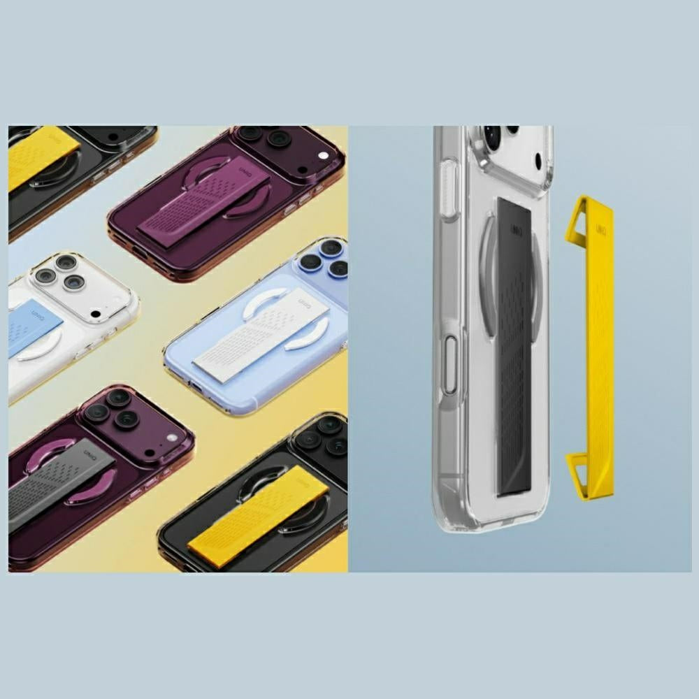 Uniq Heldro Air Magclick įkrovimo dėklas iPhone 18 Pro Max / 17 Pro Max - Skaidrus -- iPhone 18 Pro Max / iPhone 17 Pro Max