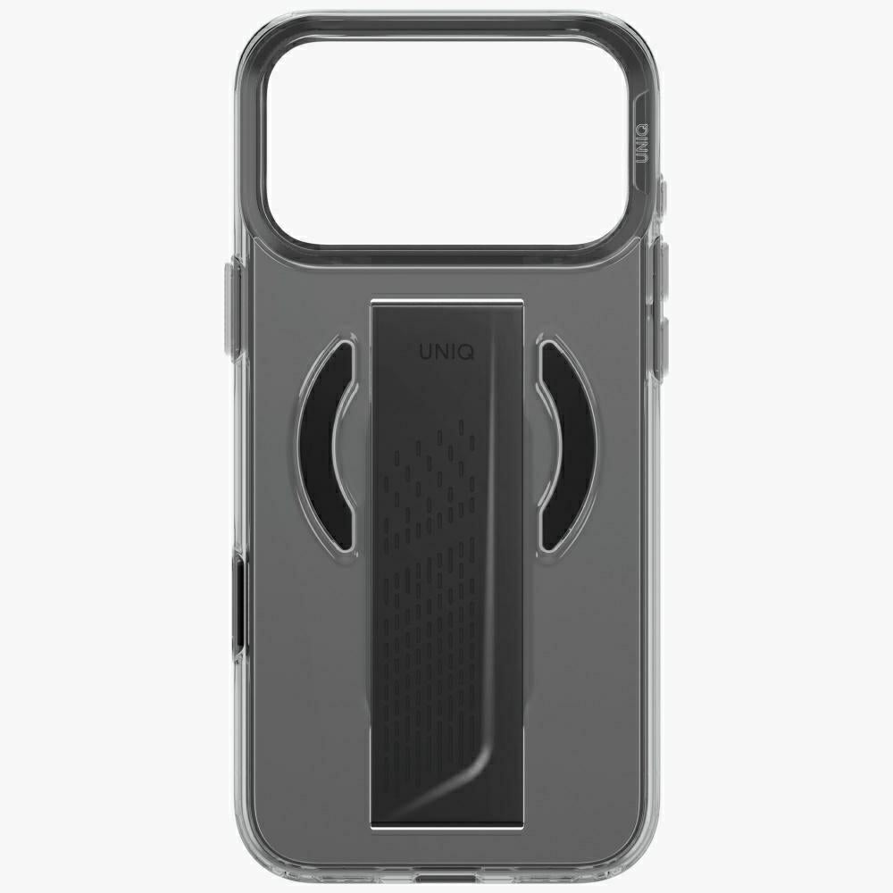 Uniq Heldro Air Magclick įkrovimo dėklas iPhone 18 Pro Max / 17 Pro Max - Juodas -- iPhone 18 Pro Max / iPhone 17 Pro Max