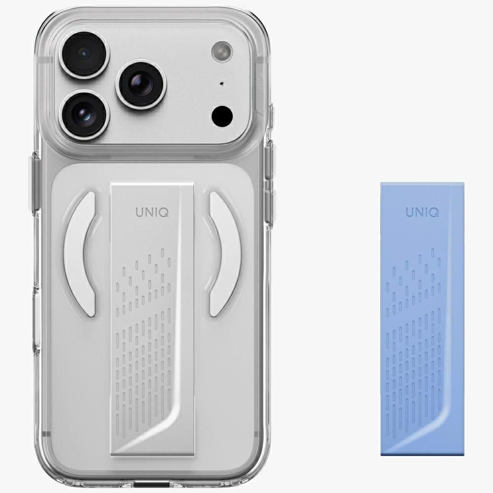 Uniq Heldro Air Magclick įkrovimo dėklas iPhone 18 Pro / 17 Pro - Skaidrus -- iPhone 18 Pro / iPhone 17 Pro