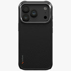 Uniq Keva Magclick įkrovimo dėklas iPhone 18 Pro / 17 Pro - Juoda -- iPhone 18 Pro / iPhone 17 Pro