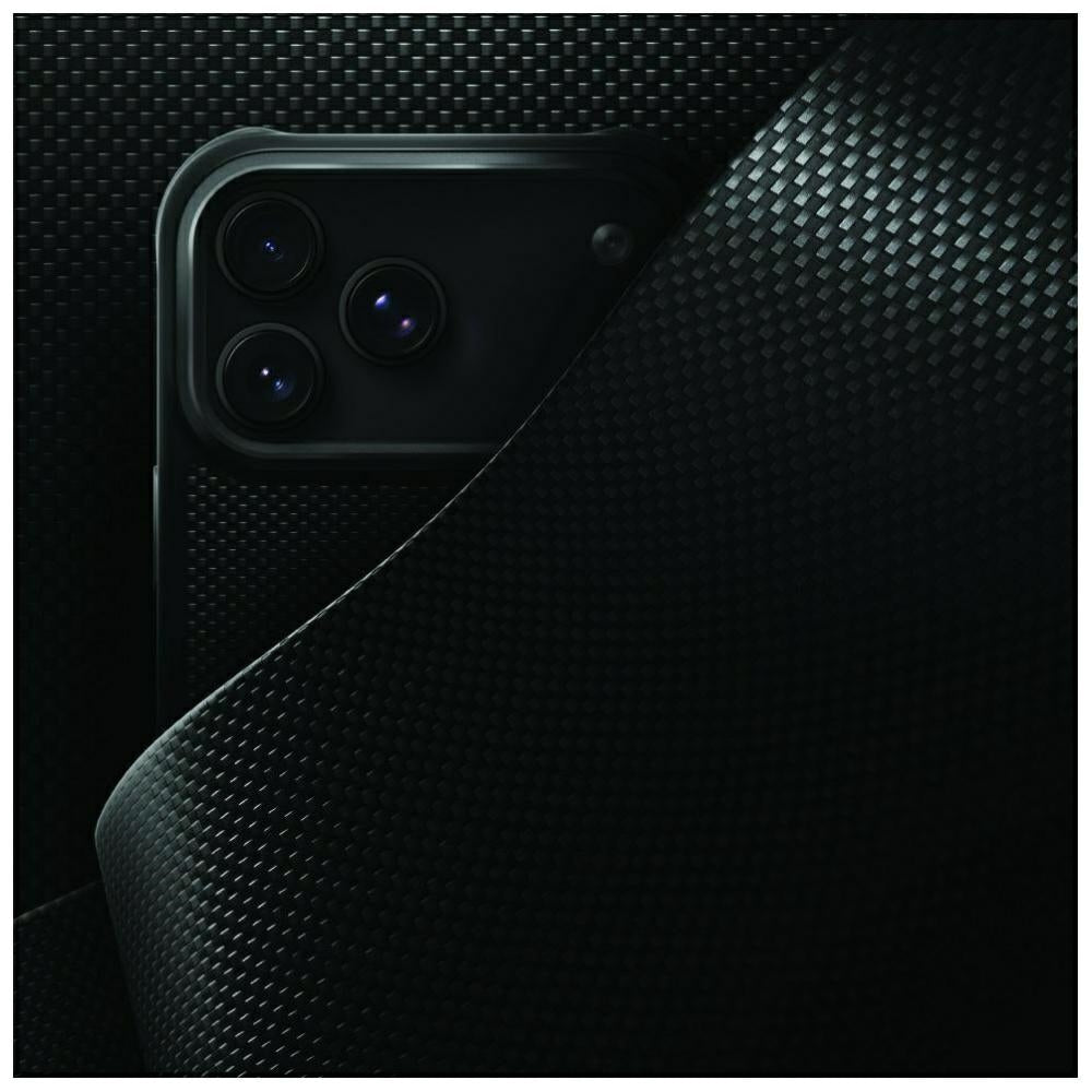 Uniq Keva Magclick įkrovimo dėklas iPhone 18 Pro Max / 17 Pro Max - Juoda -- iPhone 18 Pro Max / iPhone 17 Pro Max