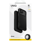Uniq Keva Magclick įkrovimo dėklas iPhone 18 Pro Max / 17 Pro Max - Juoda -- iPhone 18 Pro Max / iPhone 17 Pro Max