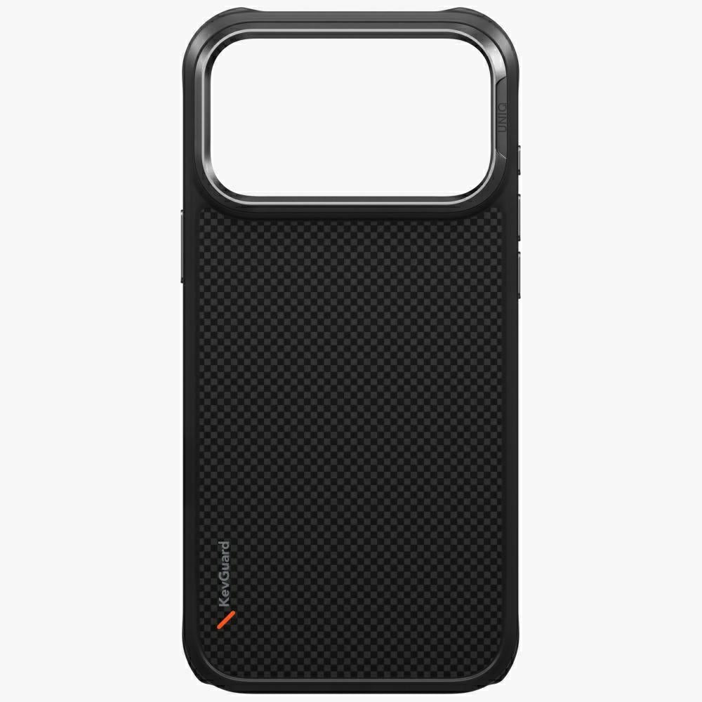 Uniq Keva Magclick įkrovimo dėklas iPhone 18 Pro Max / 17 Pro Max - Juoda -- iPhone 18 Pro Max / iPhone 17 Pro Max