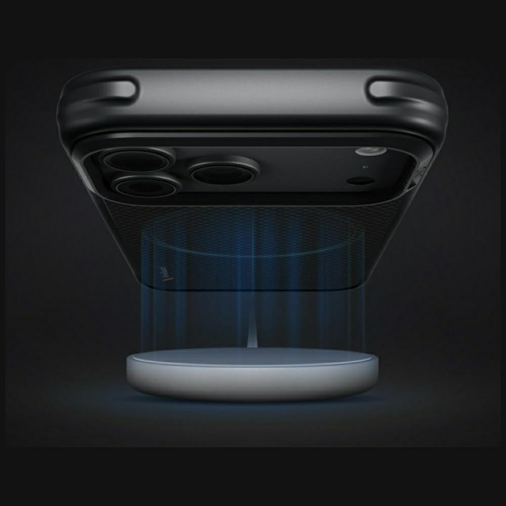 Uniq Keva Magclick įkrovimo dėklas iPhone 18 Pro Max / 17 Pro Max - Juoda -- iPhone 18 Pro Max / iPhone 17 Pro Max