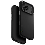 Uniq Keva EDGE Magclick įkrovimo dėklas iPhone 18 Pro / 17 Pro - Juoda -- iPhone 18 Pro / iPhone 17 Pro