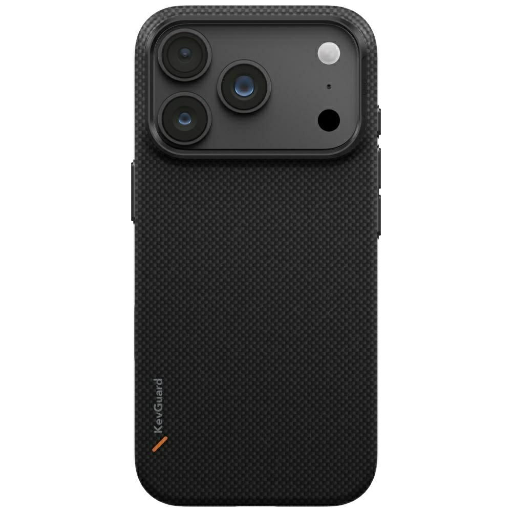 Uniq Keva EDGE Magclick įkrovimo dėklas iPhone 18 Pro / 17 Pro - Juoda -- iPhone 18 Pro / iPhone 17 Pro