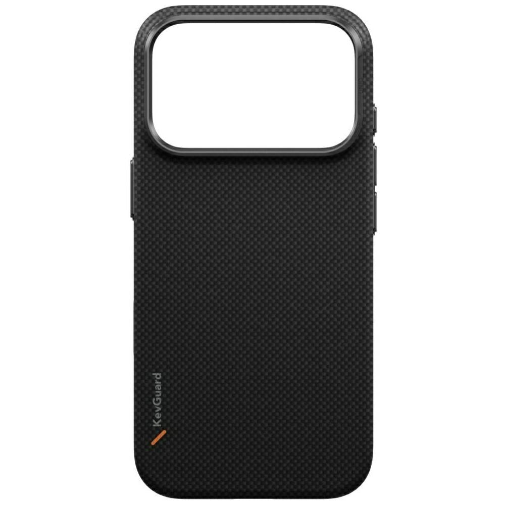 Uniq Keva EDGE Magclick įkrovimo dėklas iPhone 18 Pro / 17 Pro - Juoda -- iPhone 18 Pro / iPhone 17 Pro