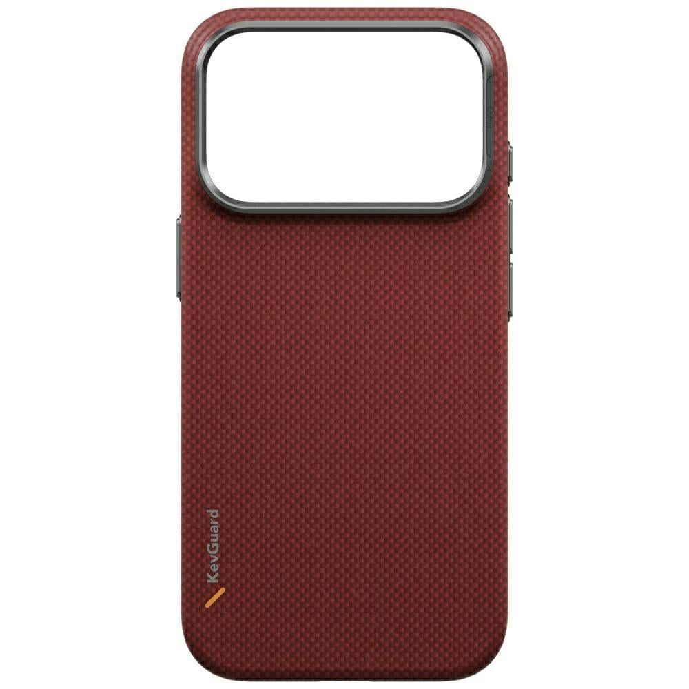 Uniq Keva EDGE Magclick įkrovimo dėklas iPhone 18 Pro / 17 Pro - Raudona -- iPhone 18 Pro / iPhone 17 Pro