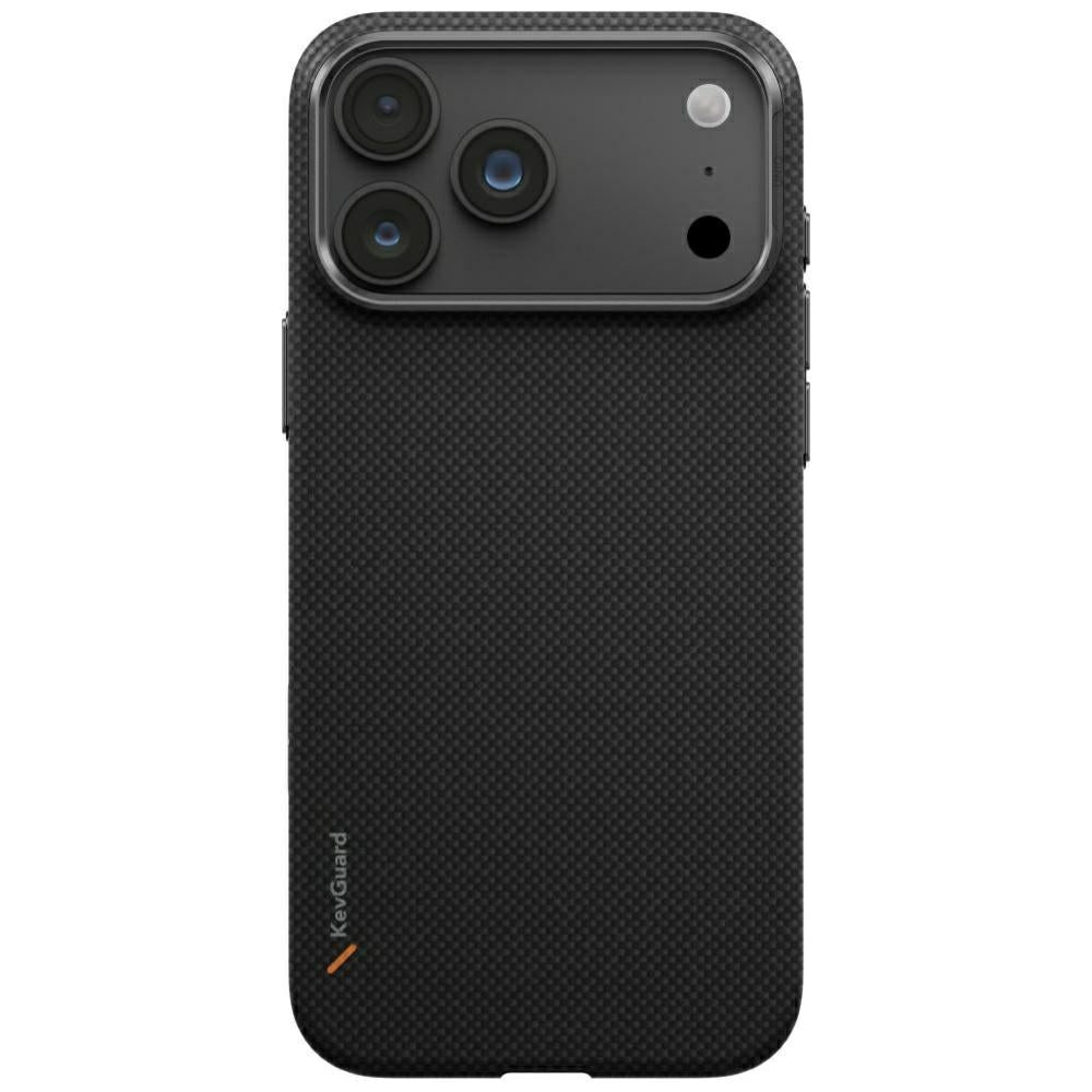 Uniq Keva EDGE Magclick įkrovimo dėklas iPhone 18 Pro Max / 17 Pro Max - Juoda -- iPhone 18 Pro Max / iPhone 17 Pro Max