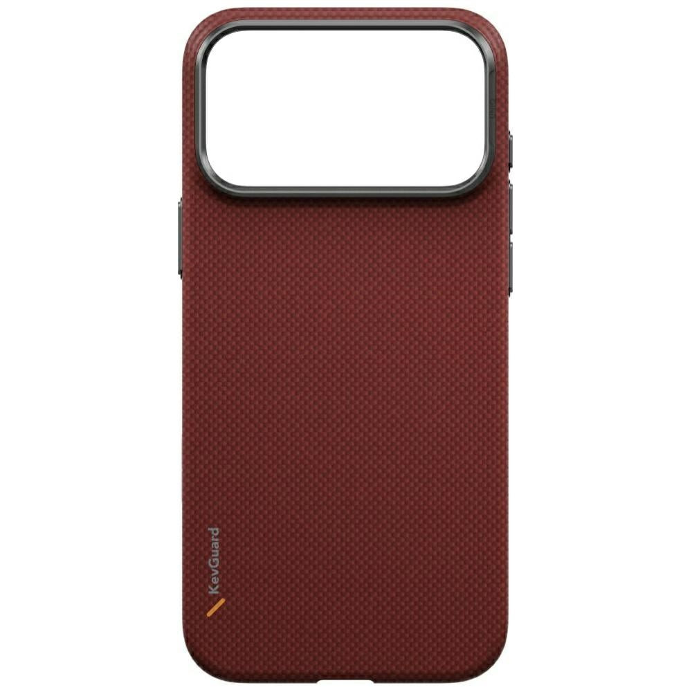 Uniq Keva EDGE Magclick šarginimo dėklas iPhone 18 Pro Max / 17 Pro Max - Raudona -- iPhone 18 Pro Max / iPhone 17 Pro Max