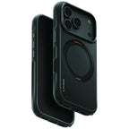 Uniq Keva Mov Magclick šarginimo dėklas iPhone 18 Pro / 17 Pro - Juoda -- iPhone 18 Pro / iPhone 17 Pro