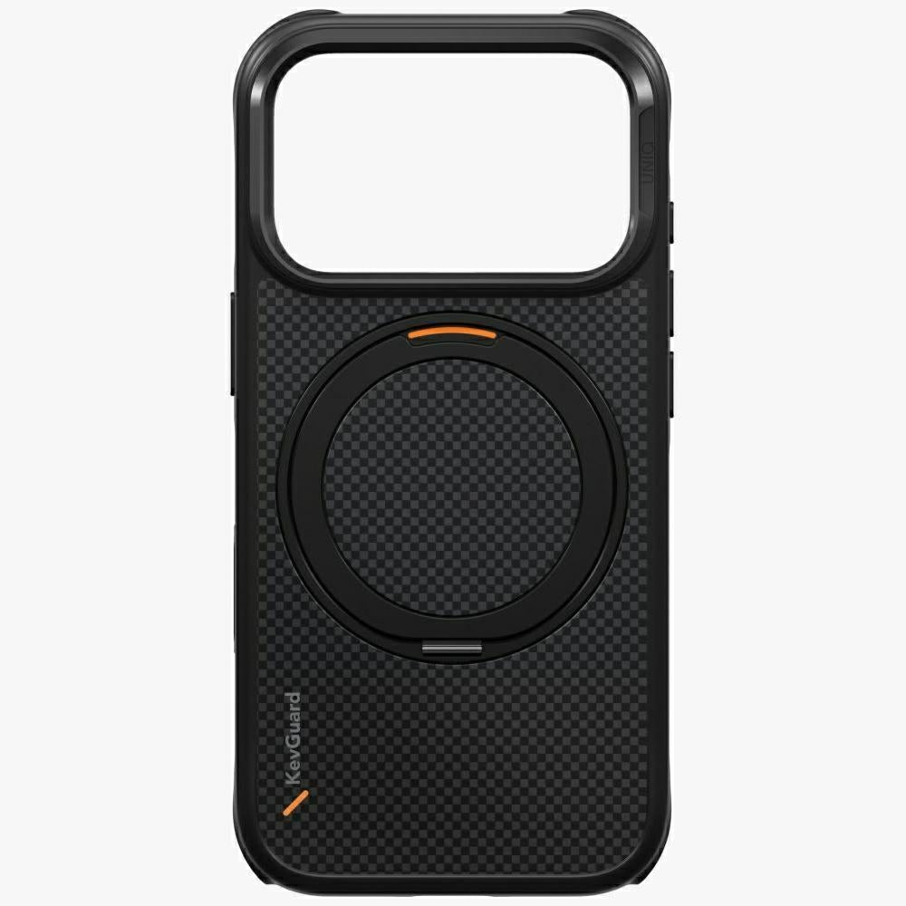 Uniq Keva Mov Magclick šarginimo dėklas iPhone 18 Pro / 17 Pro - Juoda -- iPhone 18 Pro / iPhone 17 Pro