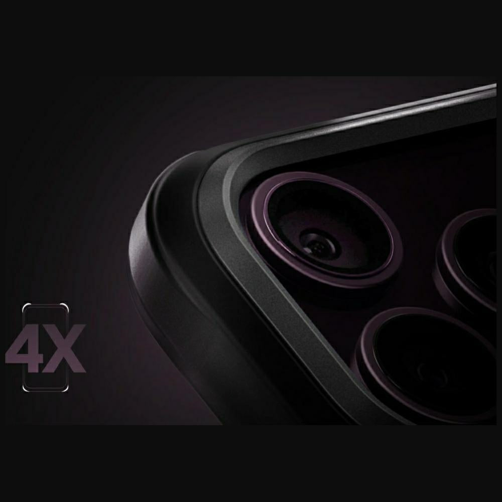 Uniq Keva Mov Magclick šarginimo dėklas iPhone 18 Pro Max / 17 Pro Max - Juoda -- iPhone 18 Pro Max / iPhone 17 Pro Max