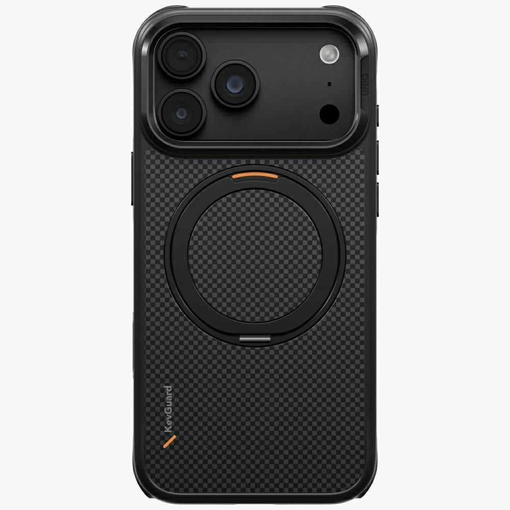 Uniq Keva Mov Magclick šarginimo dėklas iPhone 18 Pro Max / 17 Pro Max - Juoda -- iPhone 18 Pro Max / iPhone 17 Pro Max
