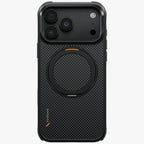 Uniq Keva Mov Magclick šarginimo dėklas iPhone 18 Pro Max / 17 Pro Max - Juoda -- iPhone 18 Pro Max / iPhone 17 Pro Max