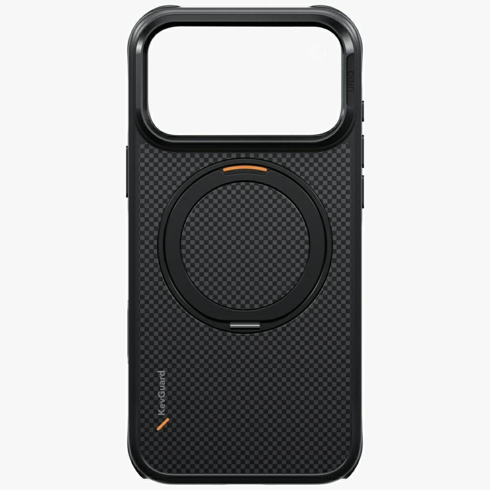 Uniq Keva Mov Magclick šarginimo dėklas iPhone 18 Pro Max / 17 Pro Max - Juoda -- iPhone 18 Pro Max / iPhone 17 Pro Max