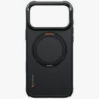 Uniq Keva Mov Magclick šarginimo dėklas iPhone 18 Pro Max / 17 Pro Max - Juoda -- iPhone 18 Pro Max / iPhone 17 Pro Max