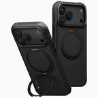 Uniq Keva Mov Magclick šarginimo dėklas iPhone 18 Pro Max / 17 Pro Max - Juoda -- iPhone 18 Pro Max / iPhone 17 Pro Max