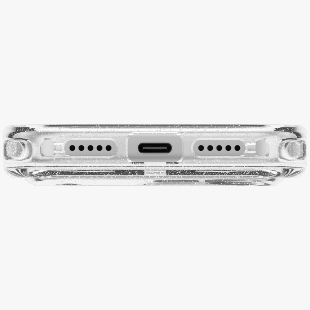 Uniq LifePro Xtreme Magclick šarginimo dėklas iPhone 18 Pro / 17 Pro - Skaidrus su blizgesiu -- iPhone 18 Pro / iPhone 17 Pro