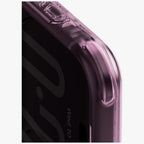 Uniq LifePro Xtreme Magclick Charging dėklas skirtas iPhone 18 Pro / 17 Pro – Skaidrus Burgundo raudvas -- iPhone 18 Pro...
