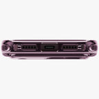 Uniq LifePro Xtreme Magclick Charging dėklas skirtas iPhone 18 Pro / 17 Pro – Skaidrus Burgundo raudvas -- iPhone 18 Pro...