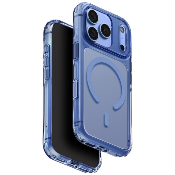 Uniq LifePro Xtreme Magclick Charging dėklas skirtas iPhone 18 Pro / 17 Pro – Skaidrus Mėlynas -- iPhone 18 Pro / iPhone...