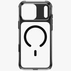 Uniq LifePro Xtreme Magclick Charging dėklas skirtas iPhone 18 Pro Max / 17 Pro Max – Skaidrus Juodas -- iPhone 18 Pro...