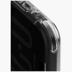 Uniq LifePro Xtreme Magclick Charging dėklas skirtas iPhone 18 Pro Max / 17 Pro Max – Skaidrus Juodas -- iPhone 18 Pro...