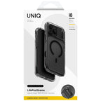 Uniq LifePro Xtreme Magclick Charging dėklas skirtas iPhone 18 Pro Max / 17 Pro Max – Skaidrus Juodas -- iPhone 18 Pro...