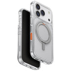 Uniq Swivix 360 besisukantis atraminis dėklas iPhone 17 Pro - Skaidrus -- iPhone 17 Pro