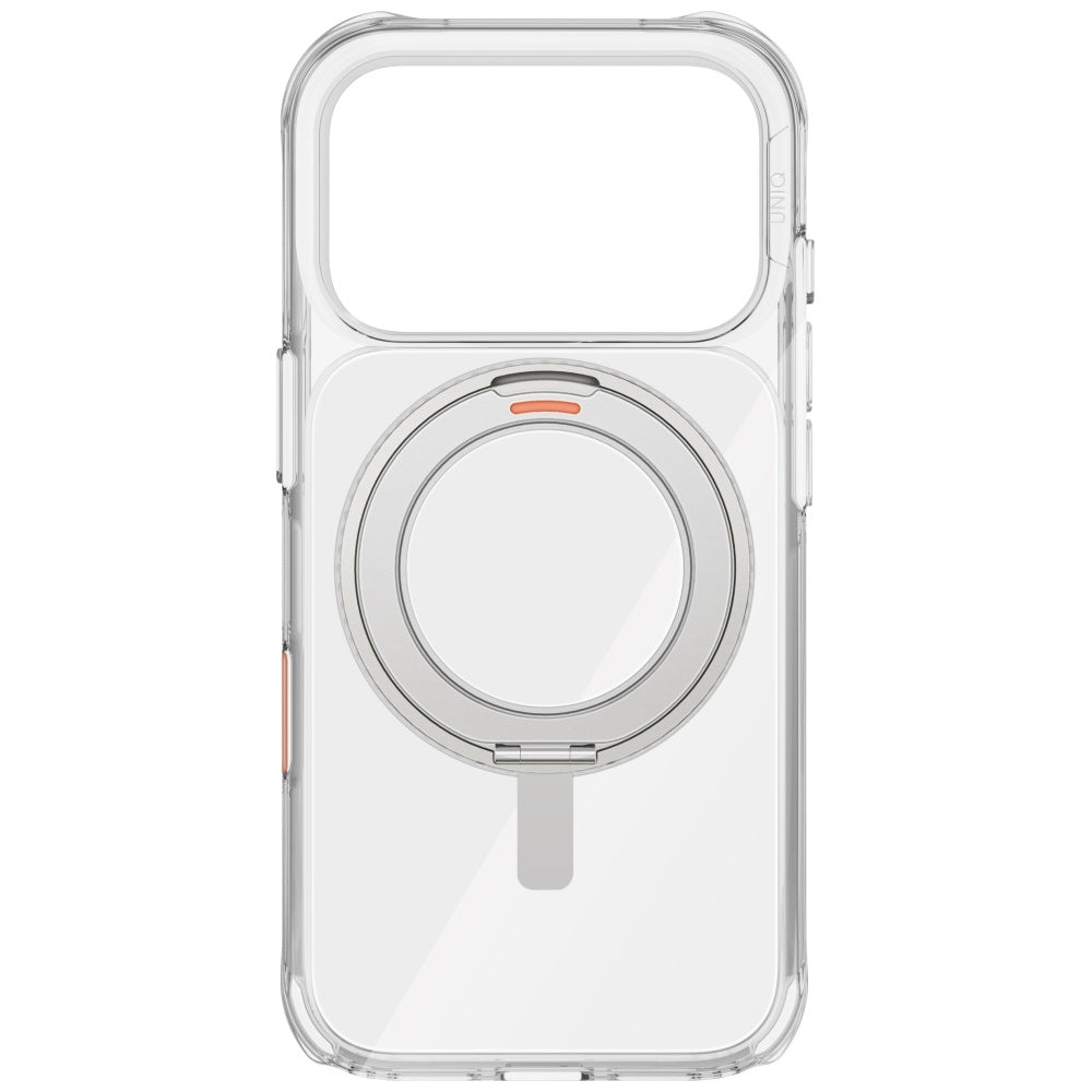Uniq Swivix 360 besisukantis atraminis dėklas iPhone 17 Pro - Skaidrus -- iPhone 17 Pro