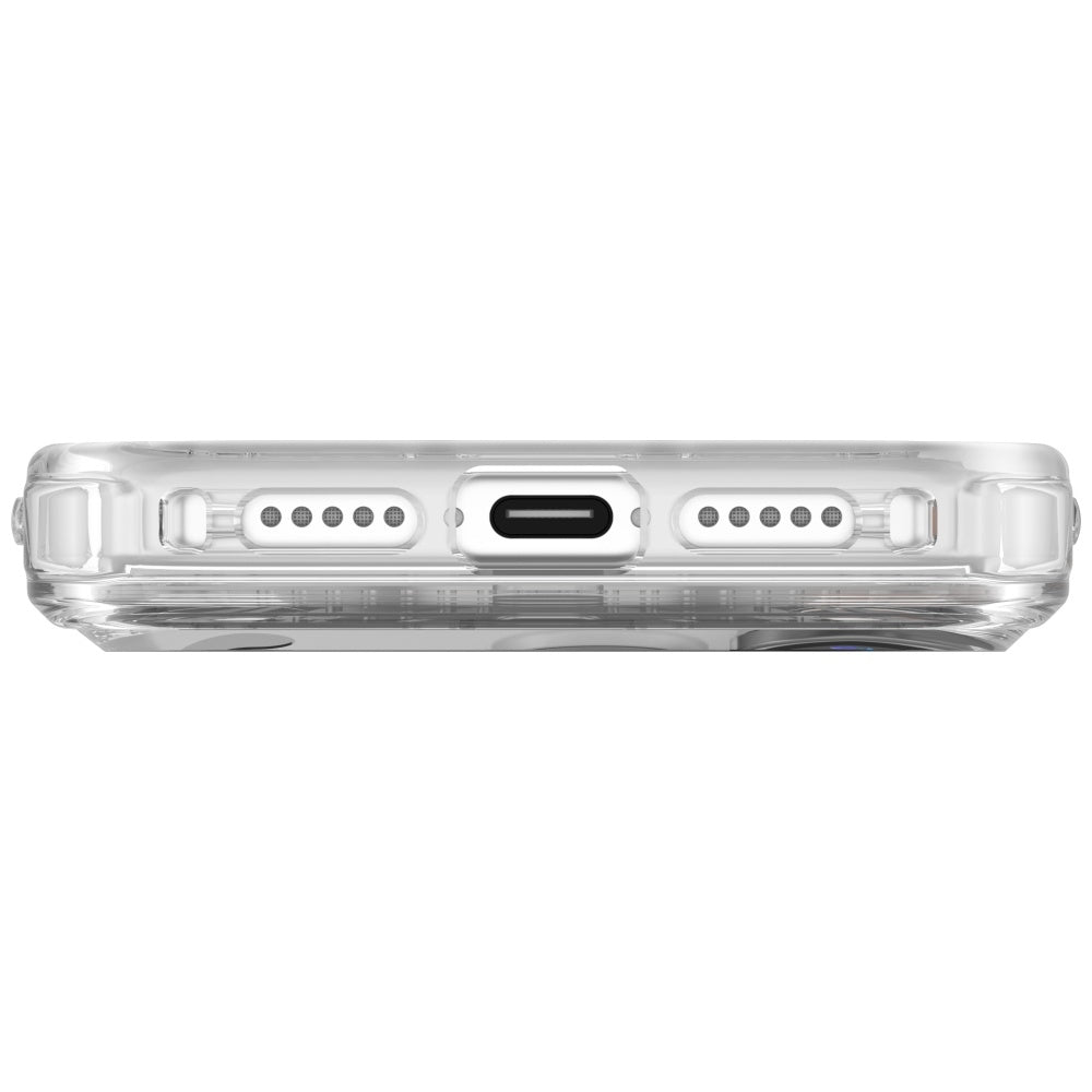 Uniq Swivix 360 besisukantis atraminis dėklas iPhone 17 Pro - Skaidrus -- iPhone 17 Pro