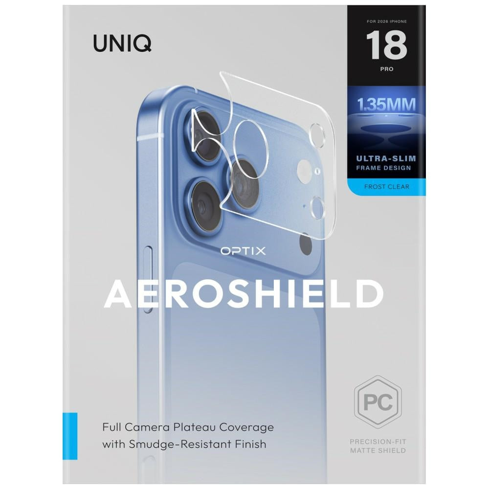 Uniq Optix Aeroshield fotoaparato modulio apsauga iPhone 18 Pro - Skaidri -- iPhone 18 Pro