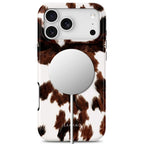 Tech-Protect Lamano MagSafe dėklas iPhone 18 Pro / 17 Pro - baltas ir rudas -- iPhone 18 Pro / iPhone 17 Pro