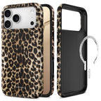 Tech-Protect Lamano MagSafe dėklas iPhone 18 Pro Max / 17 Pro Max - juodas ir smėlio spalva -- iPhone 18 Pro Max / iPhone...