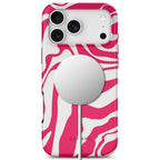 Tech-Protect Lamano MagSafe dėklas iPhone 18 Pro Max / 17 Pro Max - baltas ir rožinis -- iPhone 18 Pro Max / iPhone 17...