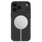 Tech-Protect MagCam MagSafe Carbon dėklas iPhone 18 Pro / 17 Pro - Juodas -- iPhone 18 Pro / iPhone 17 Pro