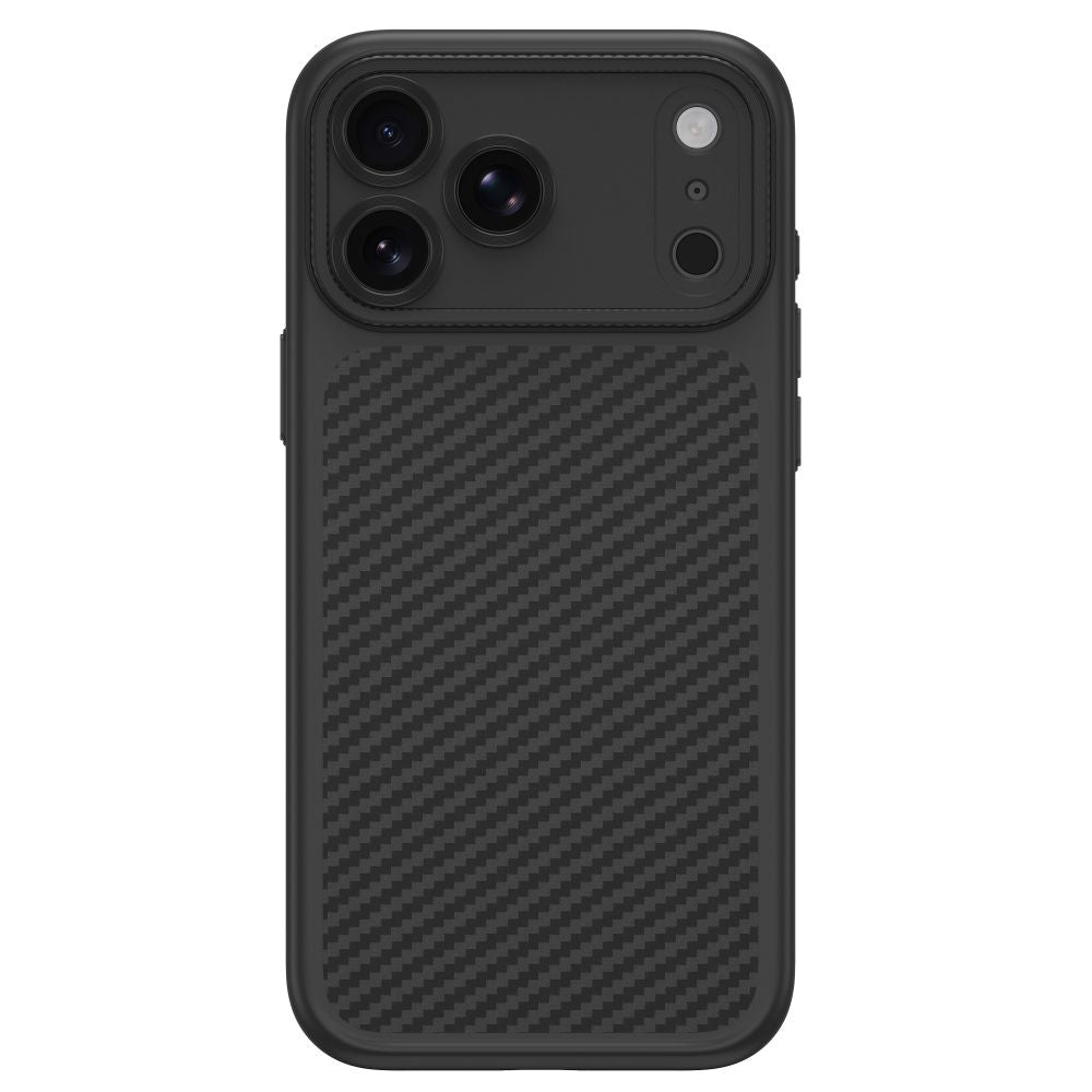 Tech-Protect MagCam MagSafe Carbon dėklas iPhone 18 Pro Max / 17 Pro Max - Juodas -- iPhone 18 Pro Max / iPhone 17 Pro Max