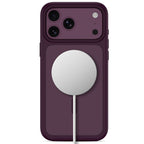 Tech-Protect Magmat Magsafe CC dėklas iPhone 18 Pro Max / 17 Pro Max - bordo matinis -- iPhone 18 Pro Max / iPhone 17 Pro Max