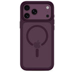 Tech-Protect Magmat Magsafe CC dėklas iPhone 18 Pro Max / 17 Pro Max - bordo matinis -- iPhone 18 Pro Max / iPhone 17 Pro Max