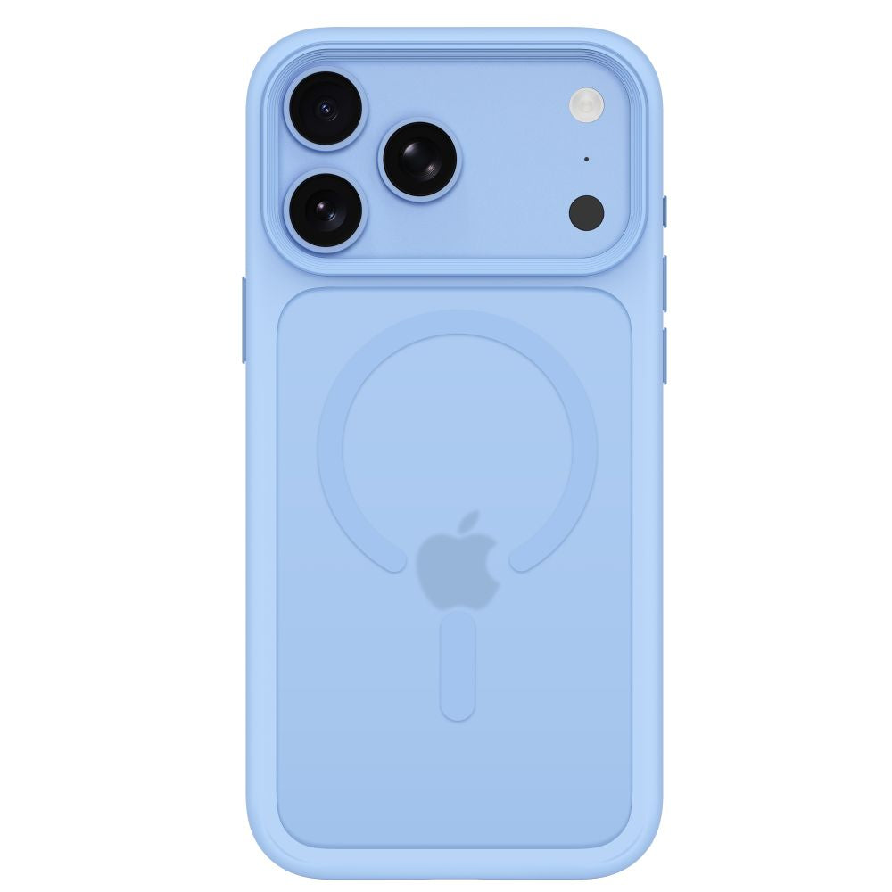 Tech-Protect Magmat Magsafe CC dėklas iPhone 18 Pro Max / 17 Pro Max - matinis šviesiai mėlynas -- iPhone 18 Pro Max /...