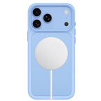 Tech-Protect Magmat Magsafe CC dėklas iPhone 18 Pro Max / 17 Pro Max - matinis šviesiai mėlynas -- iPhone 18 Pro Max /...