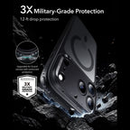 ESR Classic Hybrid MagSafe dėklas iPhone 18 Pro / 17 Pro - Juodas -- iPhone 18 Pro / iPhone 17 Pro