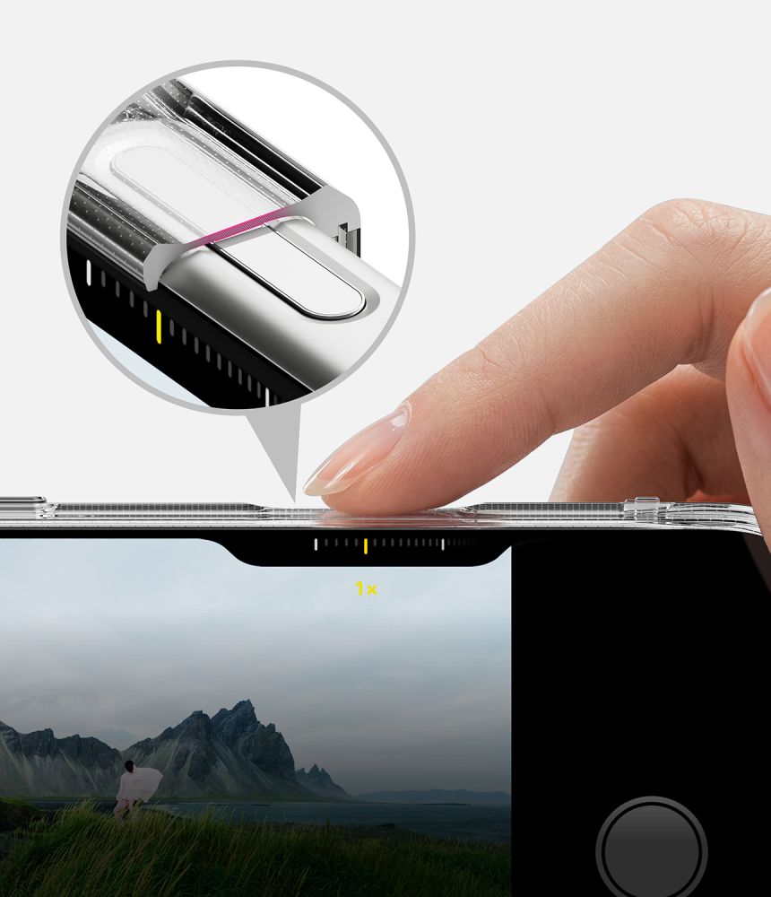 Ringke Air dėklas iPhone 18 Pro Max / 17 Pro Max - skaidrus -- iPhone 18 Pro Max / iPhone 17 Pro Max
