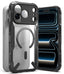 Ringke Fusion X Magnetic MagSafe dėklas iPhone 18 Pro Max / 17 Pro Max - juodas -- iPhone 18 Pro Max / iPhone 17 Pro Max