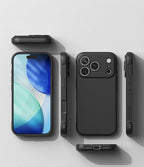 Ringke Onyx MagSafe dėklas iPhone 18 Pro Max / 17 Pro Max - juodas -- iPhone 18 Pro Max / iPhone 17 Pro Max