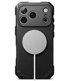 Ringke Rugged Gear Magnetic MagSafe dėklas iPhone 18 Pro / 17 Pro - Juodas -- iPhone 18 Pro / iPhone 17 Pro