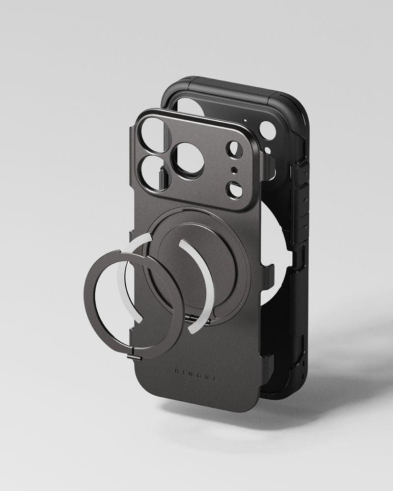 Ringke Alles MagSafe dėklas iPhone 18 Pro / 17 Pro - Juodas -- iPhone 18 Pro / iPhone 17 Pro